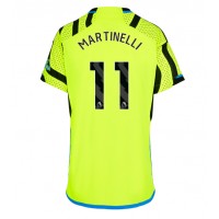 Arsenal Gabriel Martinelli #11 Vieraspaita Naiset 2023-24 Lyhythihainen